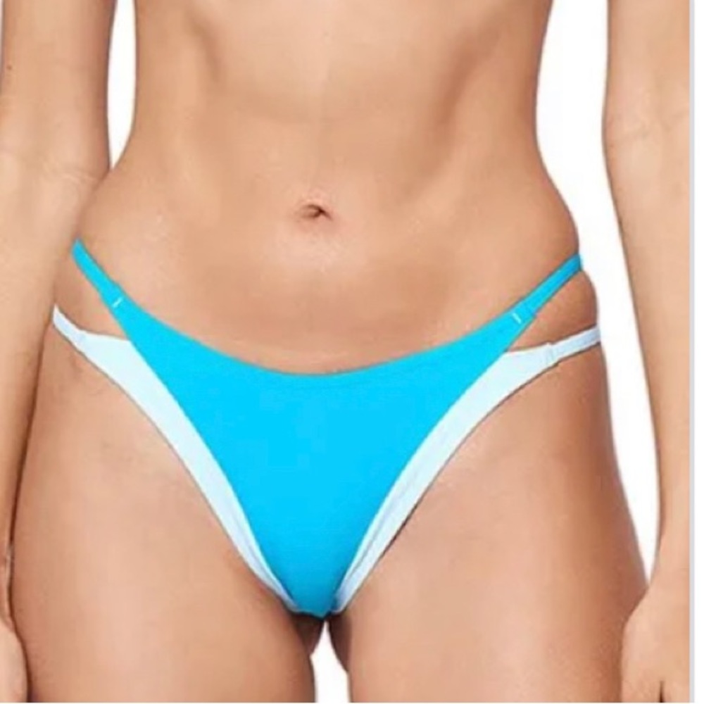 NWT L*Space Billie Bottom Bitsy Electric and Sky Blue. Size Small.